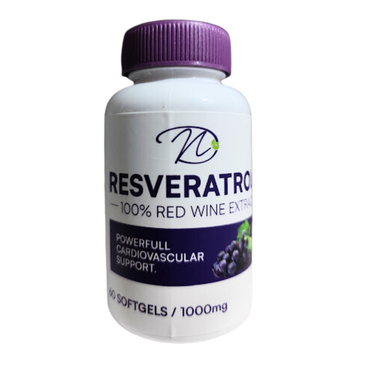 Resveratrol 60 Capsulas 1000Mg