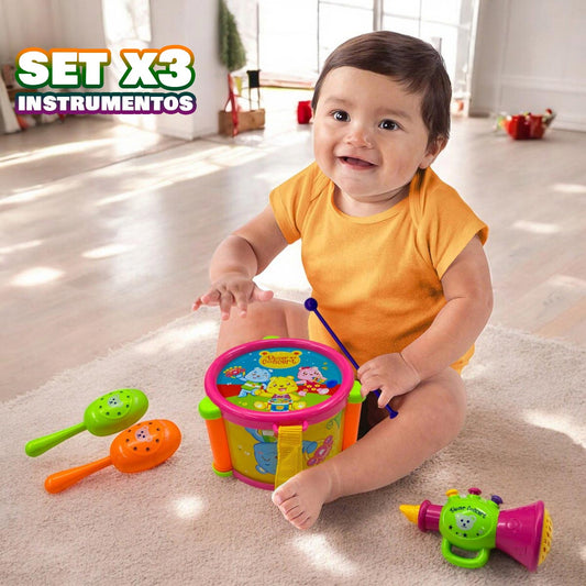 Juguete Musical Para Bebes Tambor